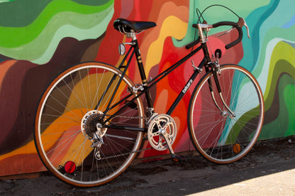 Takara Mixte Vintage Road Bike, Black, 19 in