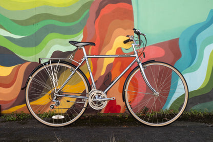 1985 Bridgestone T500, silver, 47cm/small-medium
