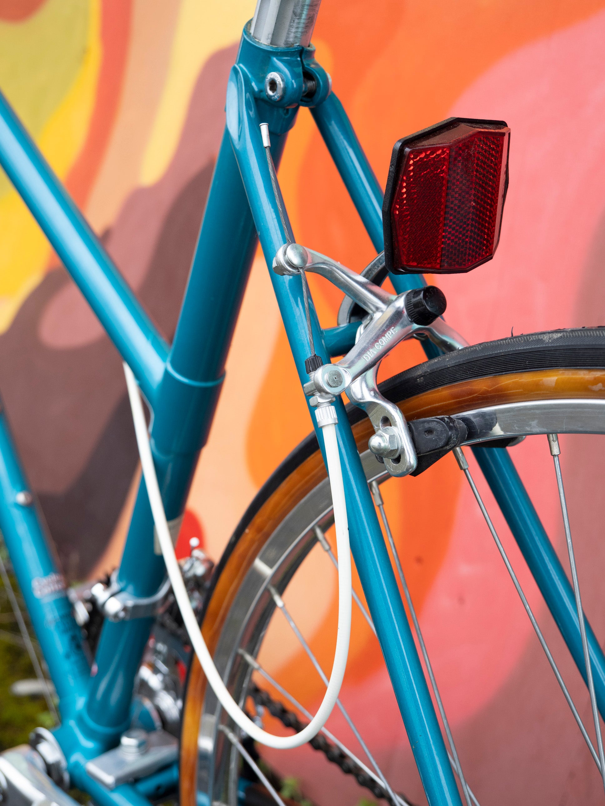 schwinn fixed gear bicycle 1988 Schwinn Traveler Vintage Road Bike, Step-Through, 19in/49cm, Teal – Cycle & Coffee