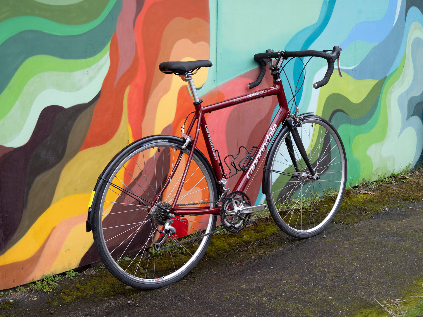 2007 Cannondale Synapse Sport 4, Aluminum and Carbon Road Bike, 57cm/LG, Velvet Red