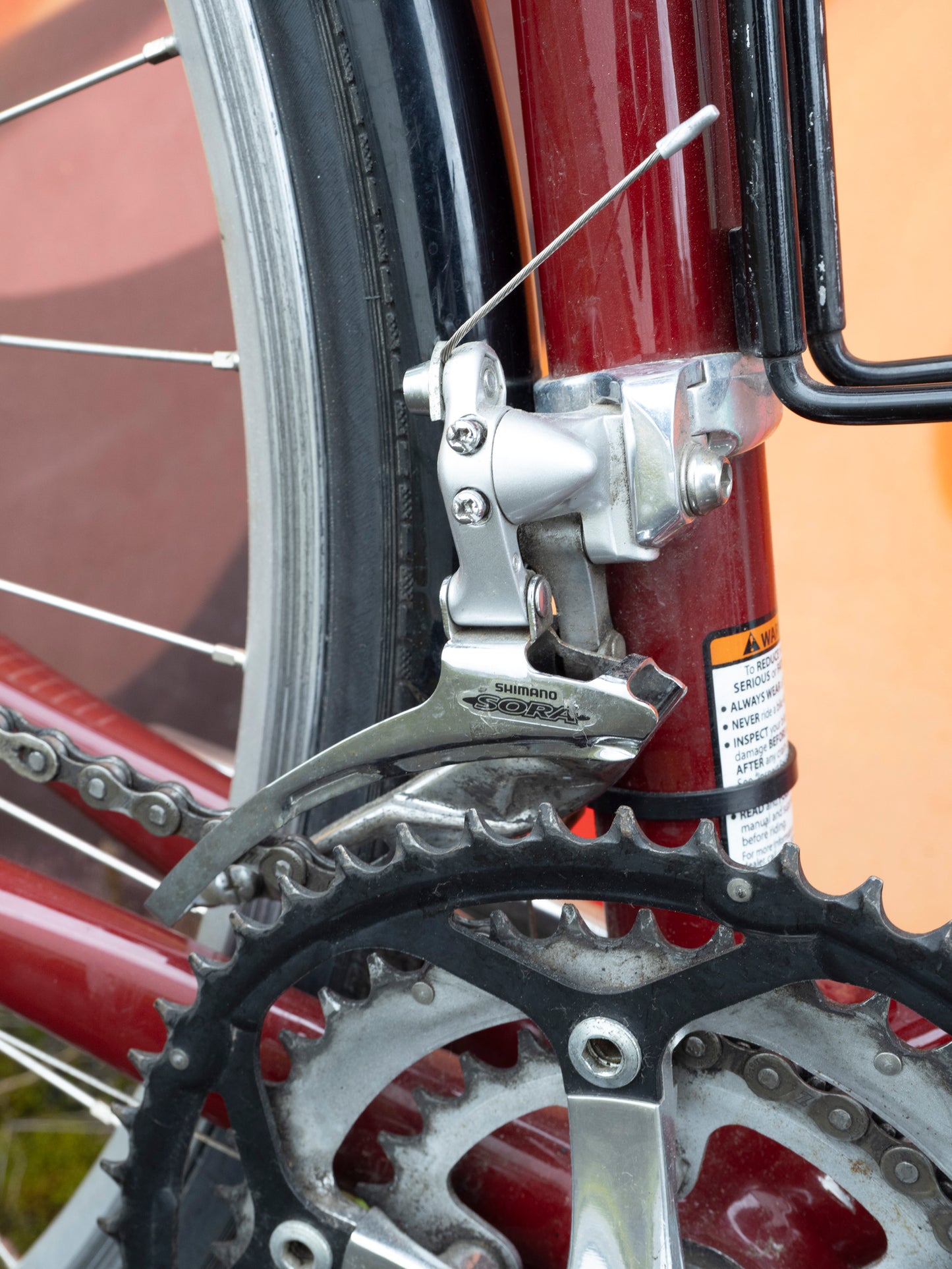 2007 Cannondale Synapse Sport 4, Aluminum and Carbon Road Bike, 57cm/LG, Velvet Red