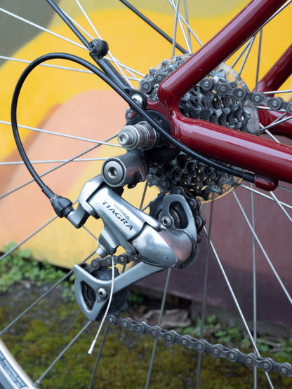 2007 Cannondale Synapse Sport 4, Aluminum and Carbon Road Bike, 57cm/LG, Velvet Red