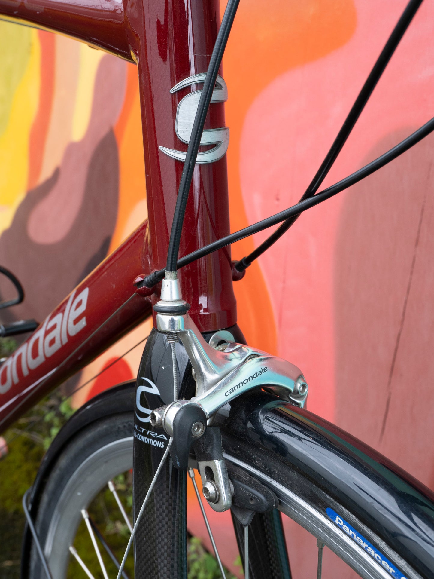 2007 Cannondale Synapse Sport 4, Aluminum and Carbon Road Bike, 57cm/LG, Velvet Red