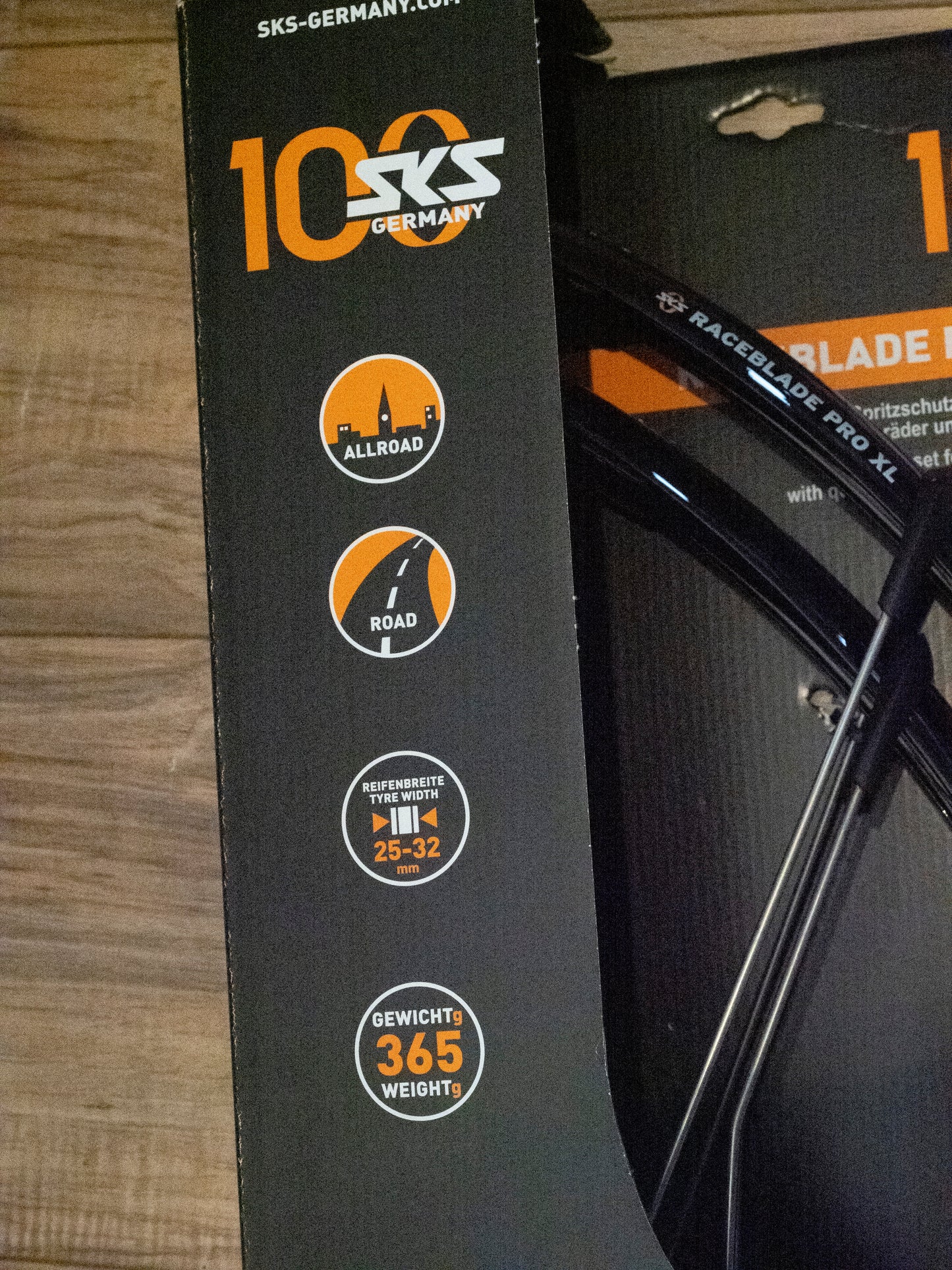 SKS Raceblade Pro XL Fender Set, black, for 700 x 25-32mm tires
