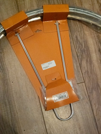 Velo Orange AL Zeppelin Fender Set, Silver, 700c x 58mm (for tires up to 48mm)