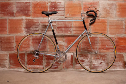 Panasonic DX-4000 Vintage Road Bike, 64 cm, Silver & Black