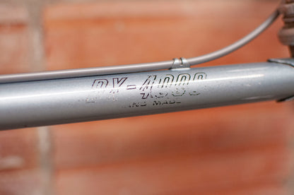 Panasonic DX-4000 Vintage Road Bike, 64 cm, Silver & Black