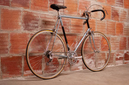 Panasonic DX-4000 Vintage Road Bike, 64 cm, Silver & Black