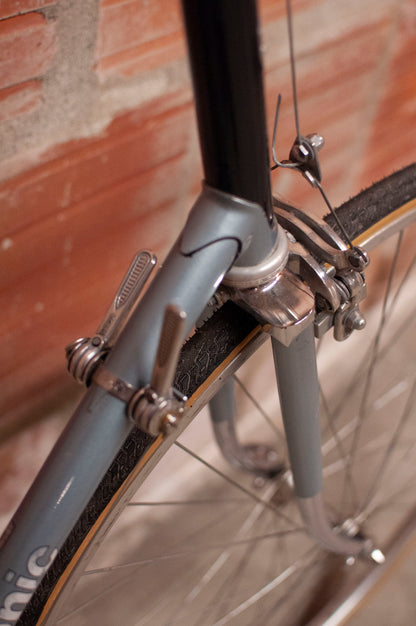 Panasonic DX-4000 Vintage Road Bike, 64 cm, Silver & Black