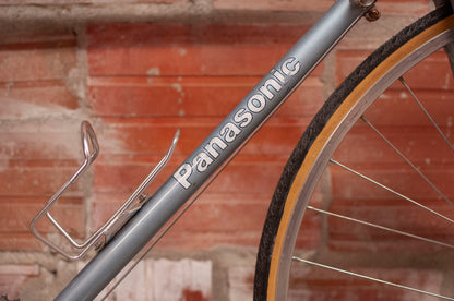 Panasonic DX-4000 Vintage Road Bike, 64 cm, Silver & Black
