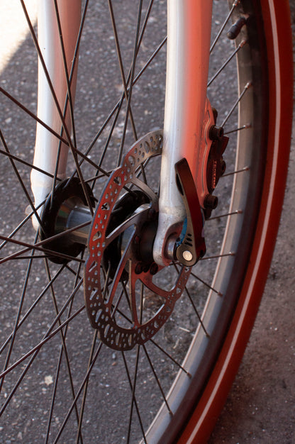 Raleigh Retroglide E-Bike, Silver, 46cm