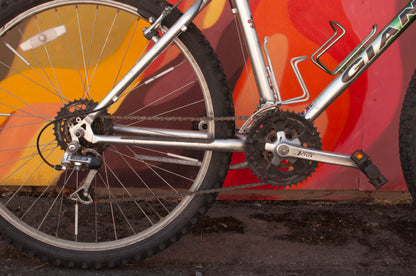 Giant Rincon Rigid Mountain Bike, Medium, Green & Silver, Used