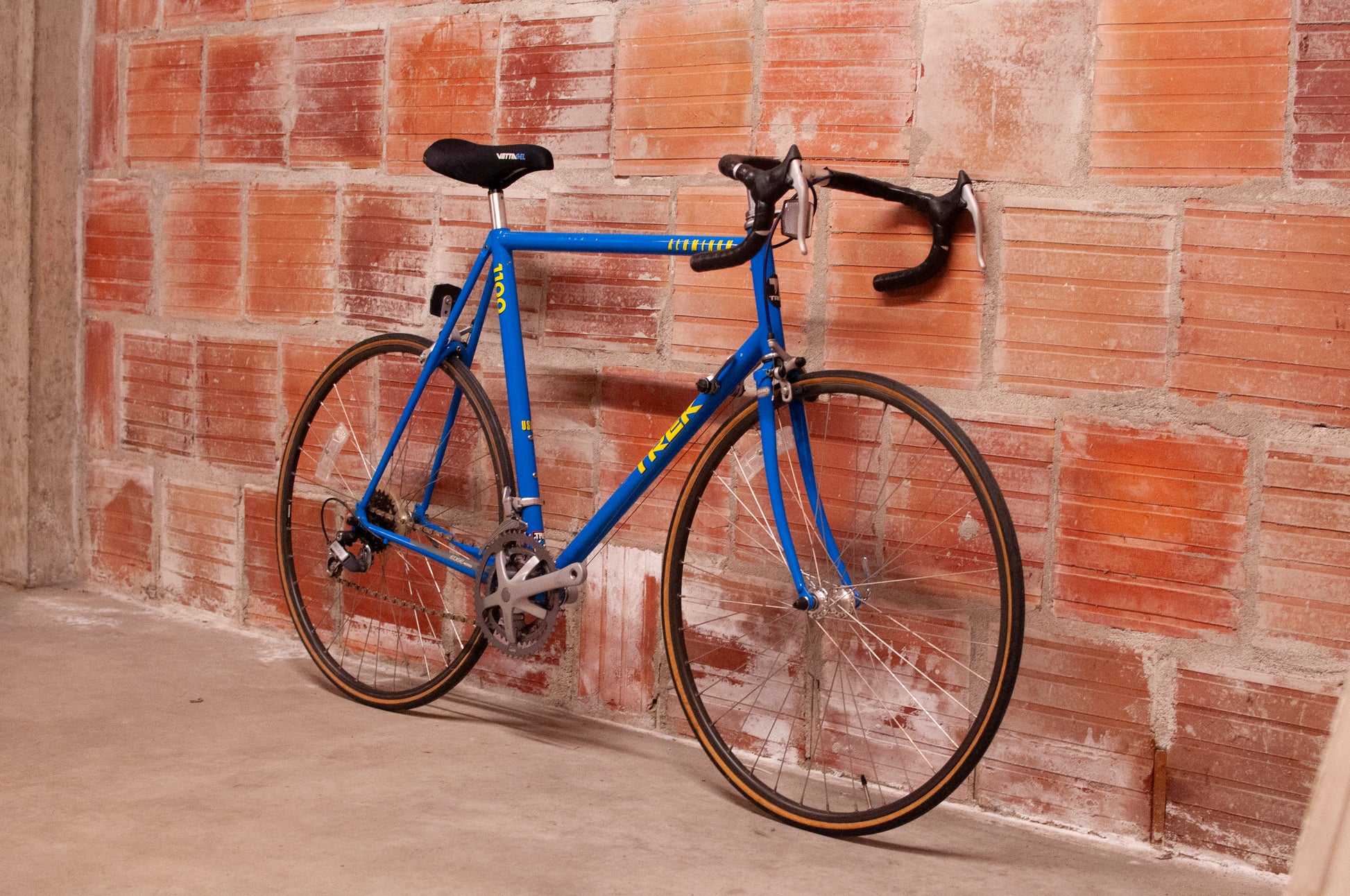 trek fixed gear bicycle Trek 1100 Aluminum Road Bike, 61 cm/XL, Blue and Yellow – Cycle & Coffee