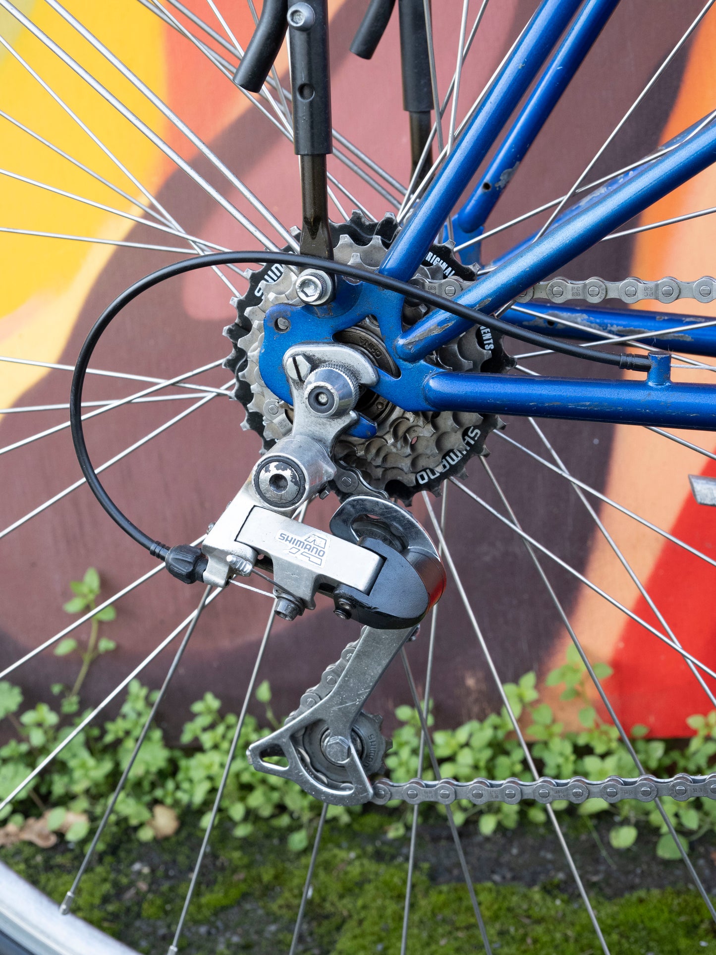 Takara Mixte Vintage Road Bike, Blue, 50cm/Small