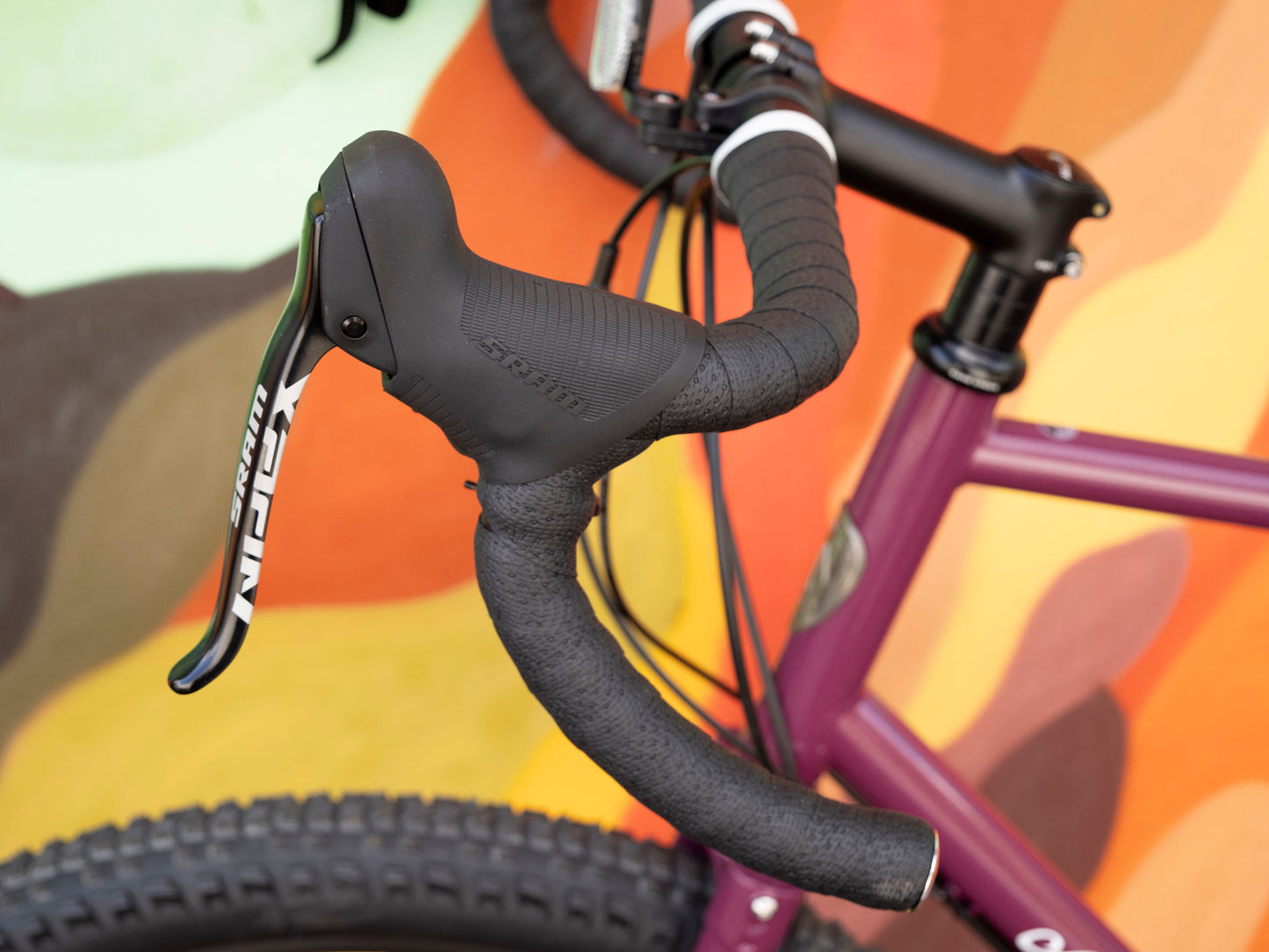 All-City Gorilla Monsoon Apex All Terrain Bike, 650b, Steel, Charred Berry, 58cm