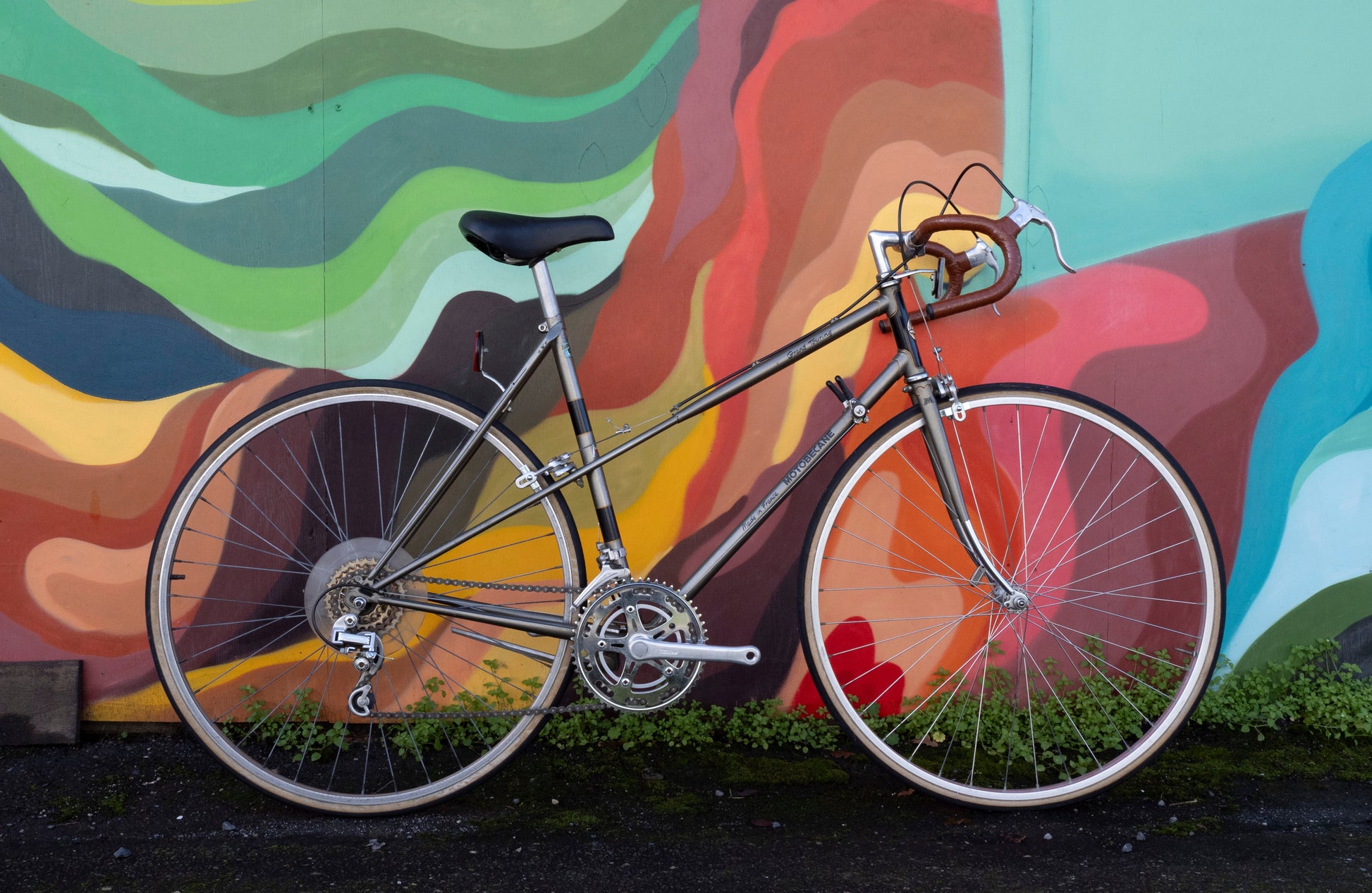 Motobecane Grand Touring Mixte Road bike, Grey, 53cm/Small – Cycle