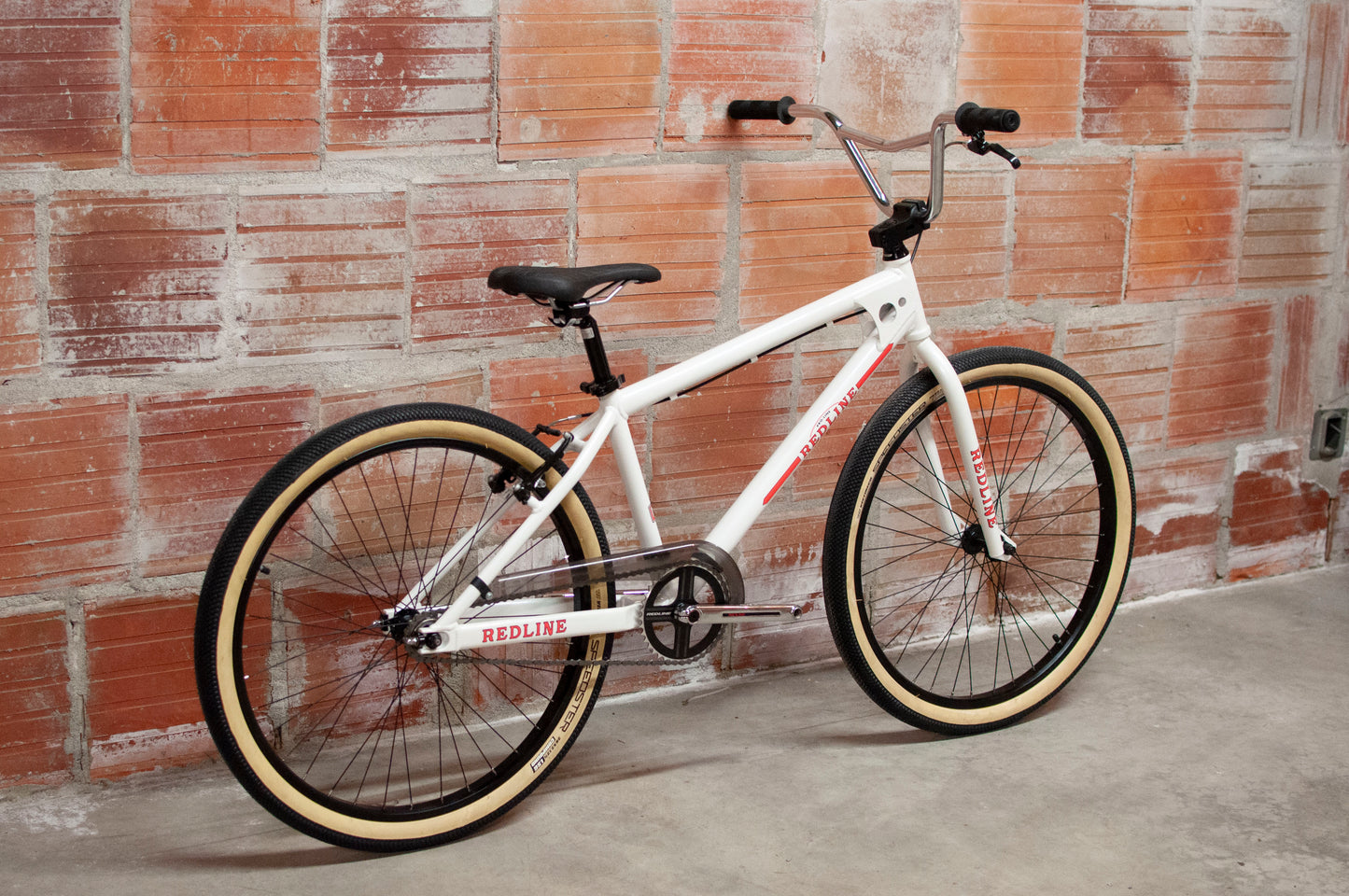 Redline SQB-26 BMX Bike, White