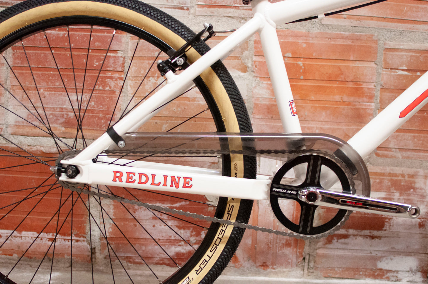 Redline SQB-26 BMX Bike, White