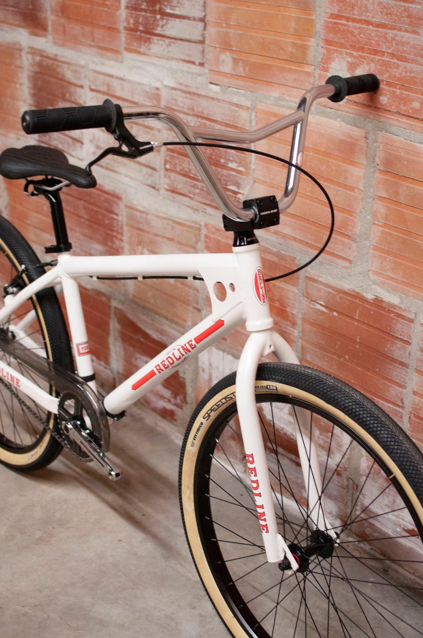 Redline SQB-26 BMX Bike, White