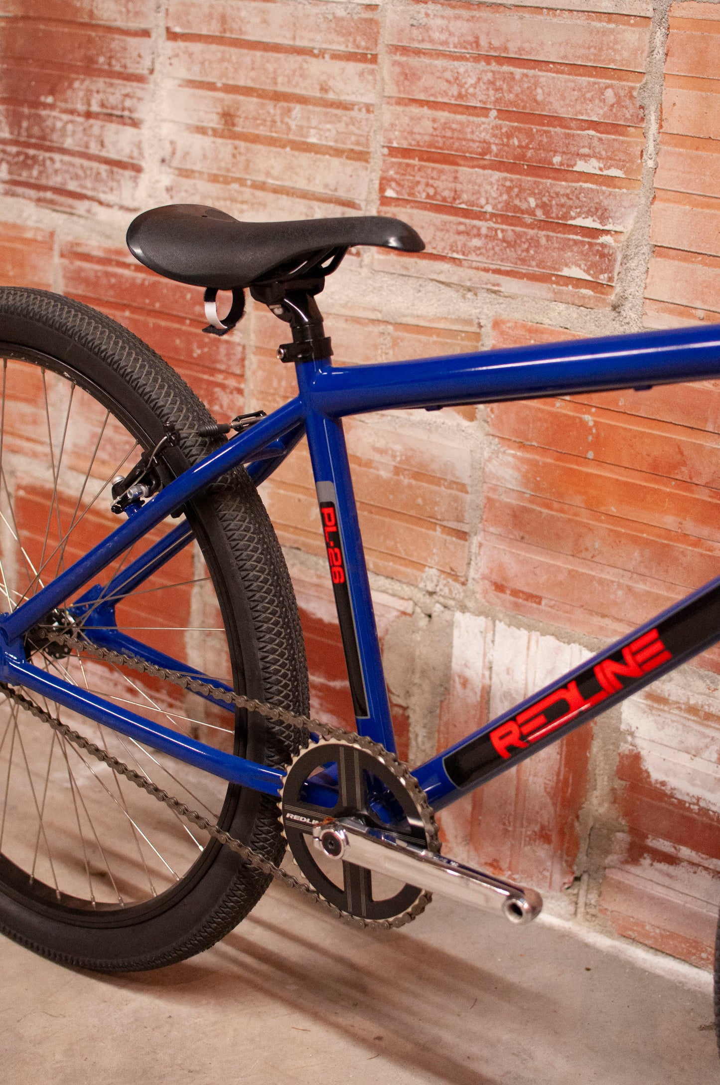 Redline PL26 BMX bike, Blue, 35 cm frame