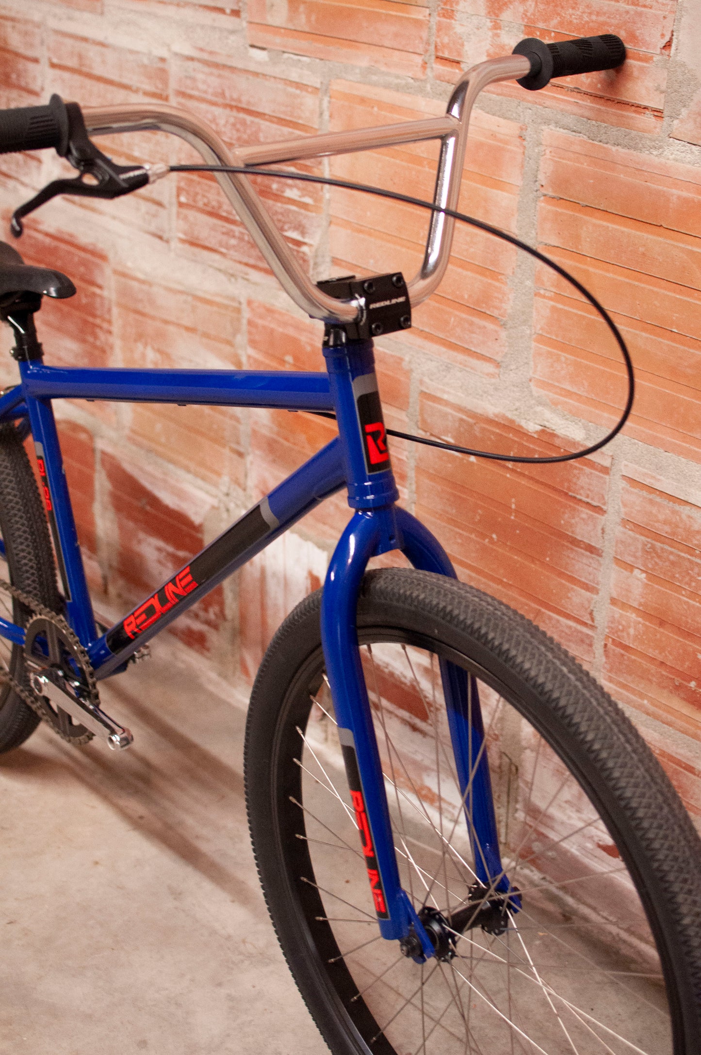 Redline PL26 BMX bike, Blue, 35 cm frame
