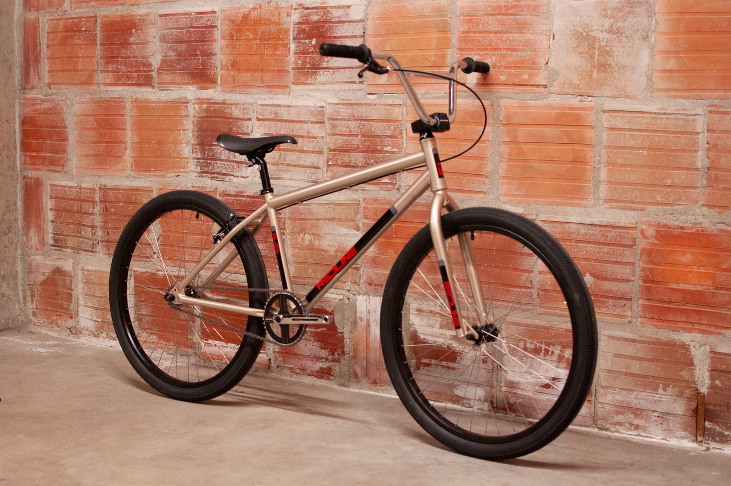 Redline PL26 BMX bike, Warm Silver, 35 cm frame