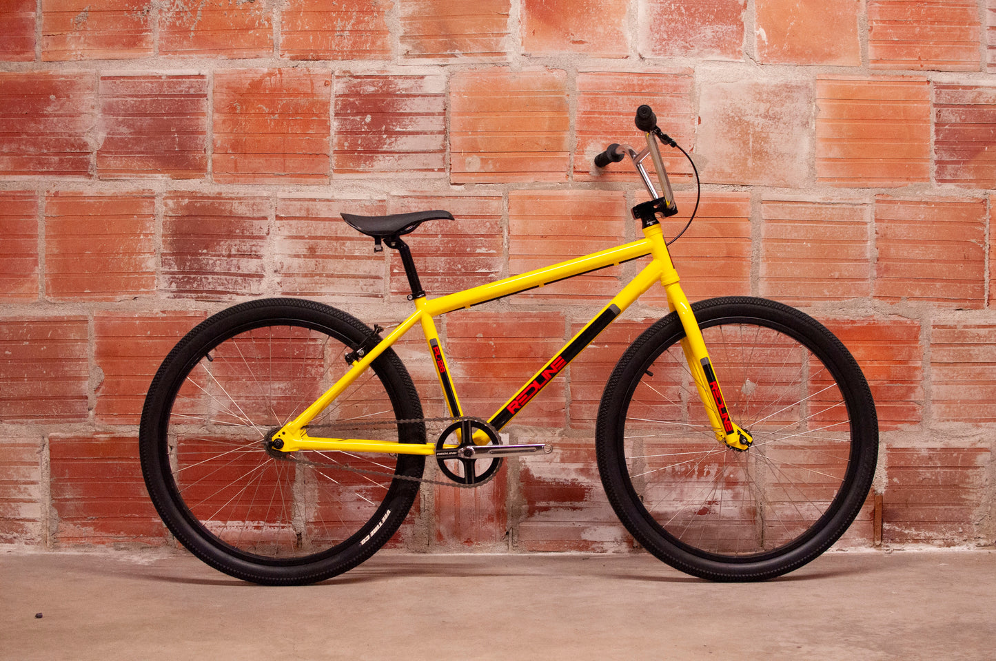 Redline PL26 BMX bike, Yellow, 35 cm frame