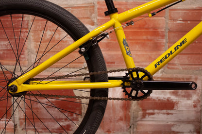 Redline Asset 24 BMX Bike, 23 cm, Yellow