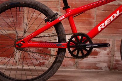 Redline MX24 BMX Bike, 24 cm, Red