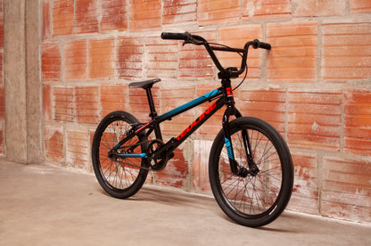 Redline MX Expert XL BMX Racing Bike, Black, Red, Blue