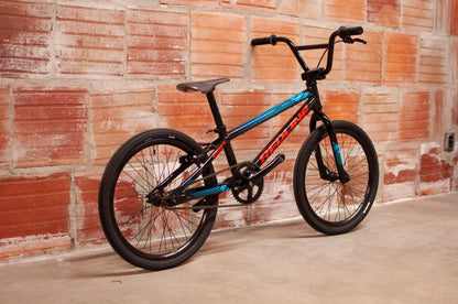 Redline MX Expert XL BMX Racing Bike, Black, Red, Blue