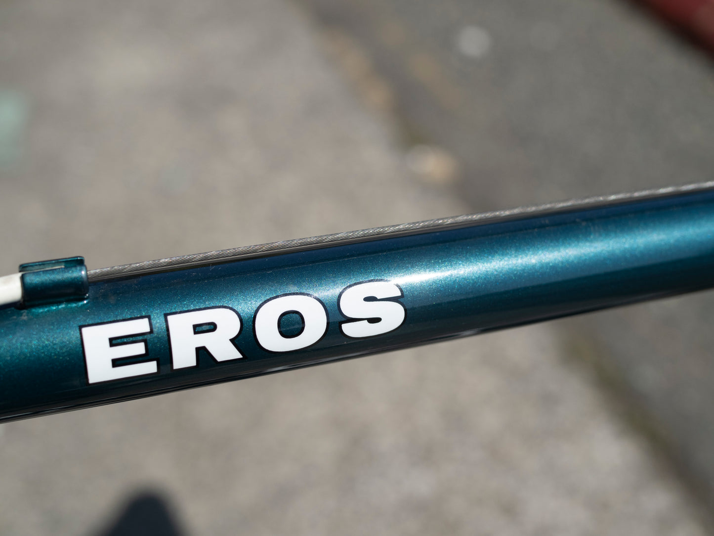 Bianchi Eros vintage road bike, 51cm/Medium, great condition, dark teal & white