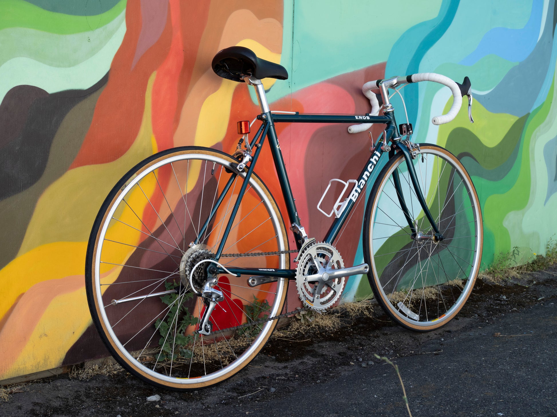 Bianchi Eros vintage road bike, 51cm/Medium, great condition, dark