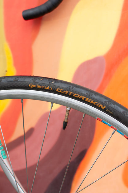 1998 Bianchi Trofeo Road Bike with Campagnolo, Silver & Céleste Green 57cm/Large