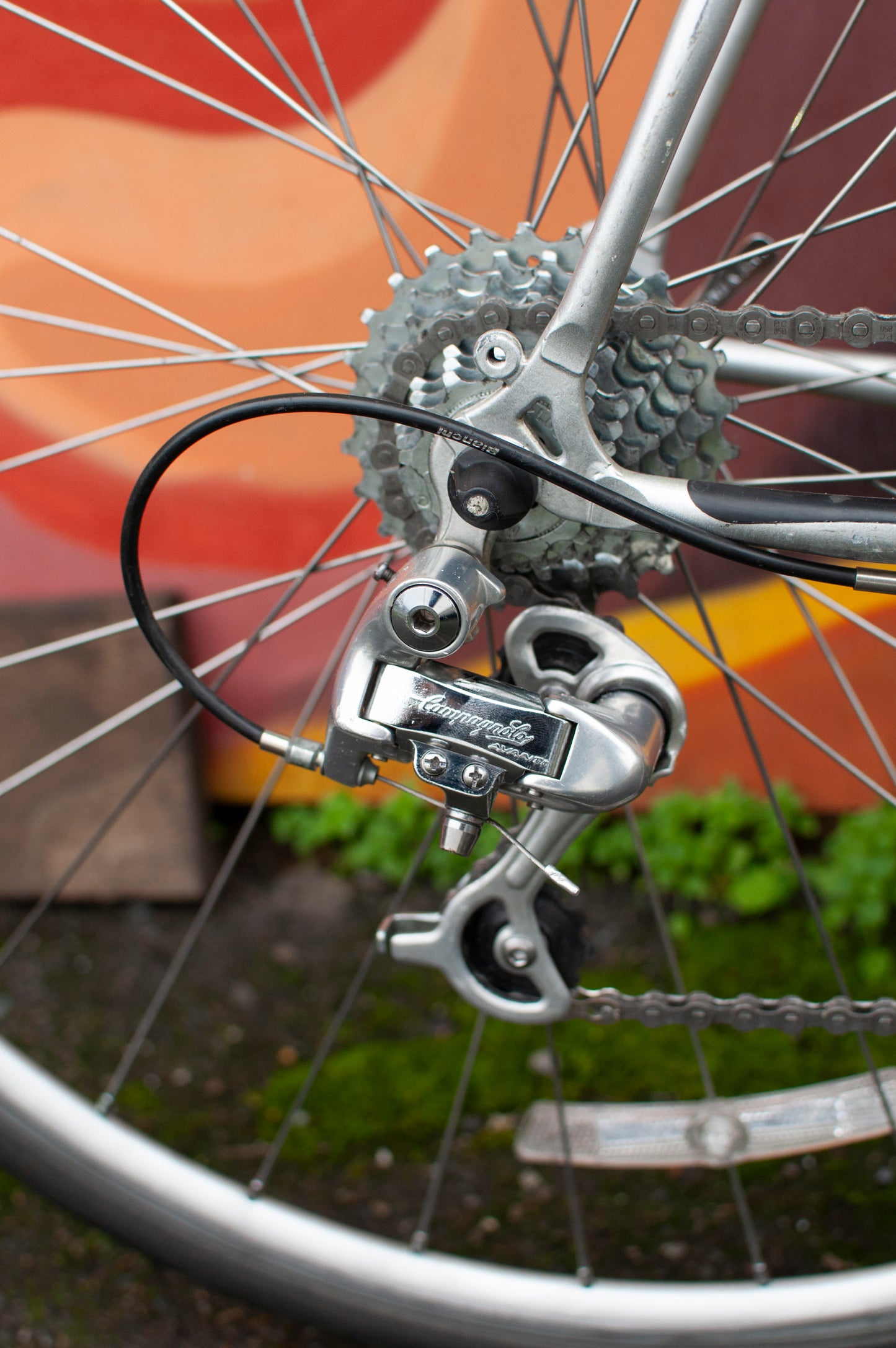 1998 Bianchi Trofeo Road Bike with Campagnolo, Silver & Céleste Green 57cm/Large