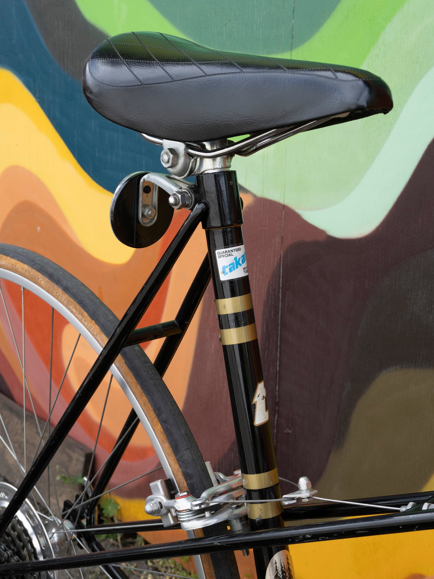 Takara Mixte Vintage Road Bike, Black, 19 in