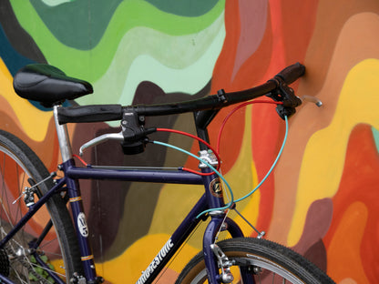 Bridgestone XO-5 Vintage Hybrid Bicycle, Purple, 16 in/XS