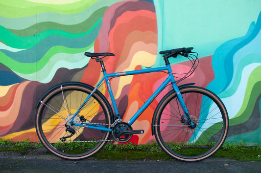 Cinelli Hobooleg Interrail - Shimano Deore 2x, Emerald Pathway, Large