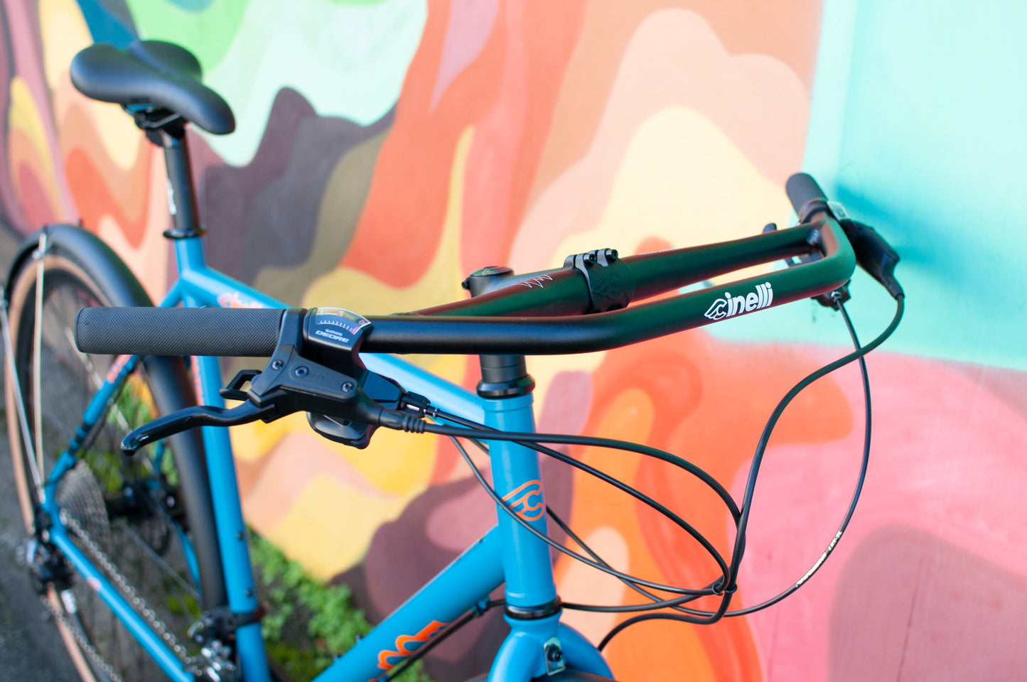 Cinelli Hobooleg Interrail - Shimano Deore 2x, Emerald Pathway, Large