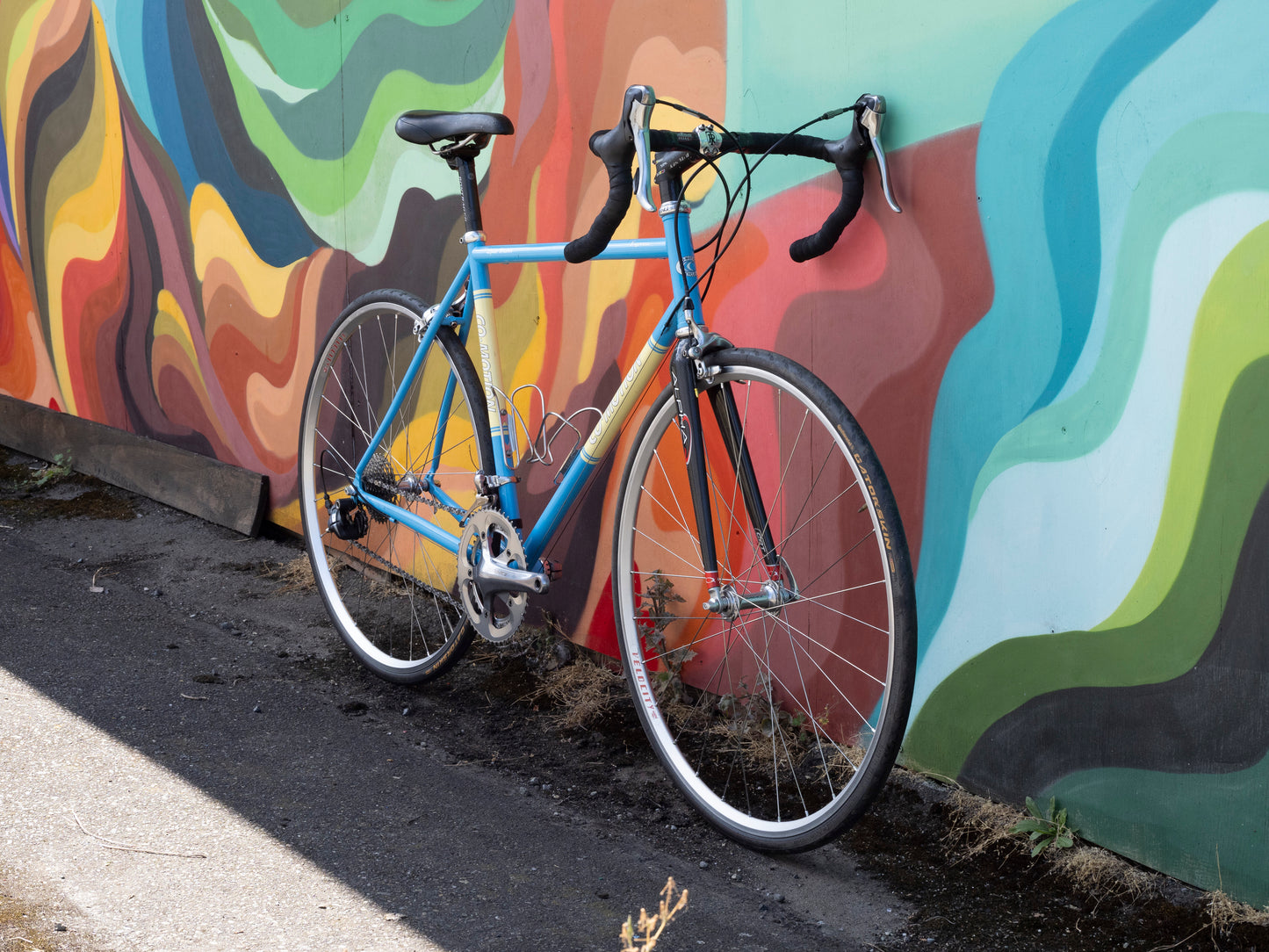 Lightweight Co-Motion Espresso Road Bike, blue and cream, 51cm/Small