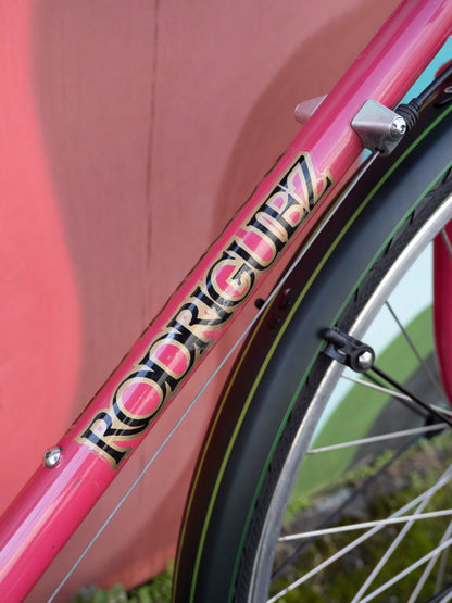90s Rodriguez Road Commuter bike, Pink, 53cm/Medium