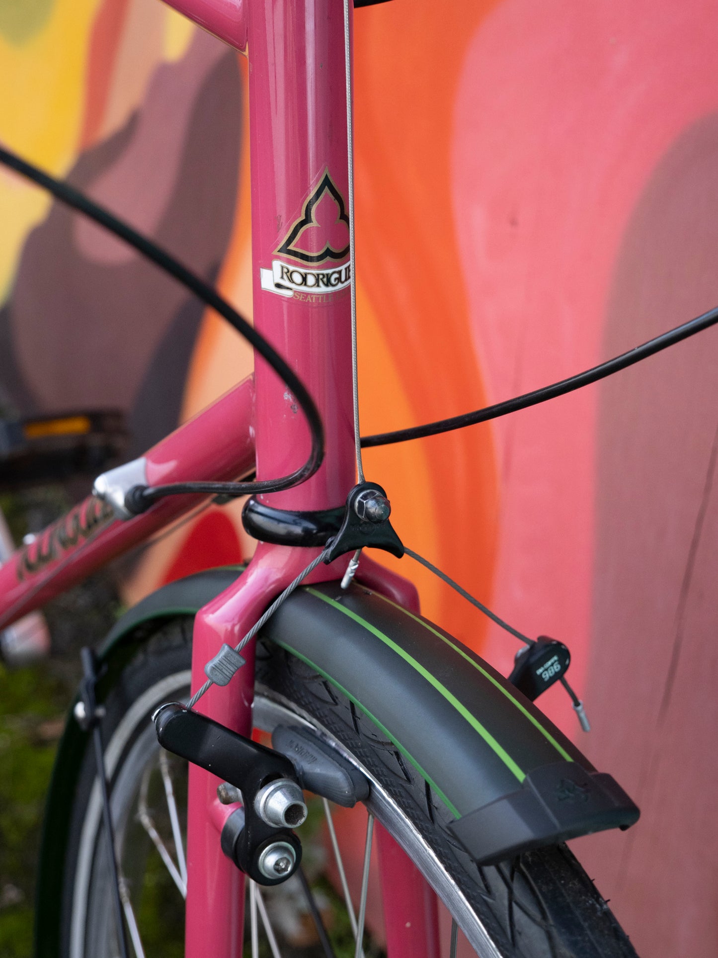 90s Rodriguez Road Commuter bike, Pink, 53cm/Medium