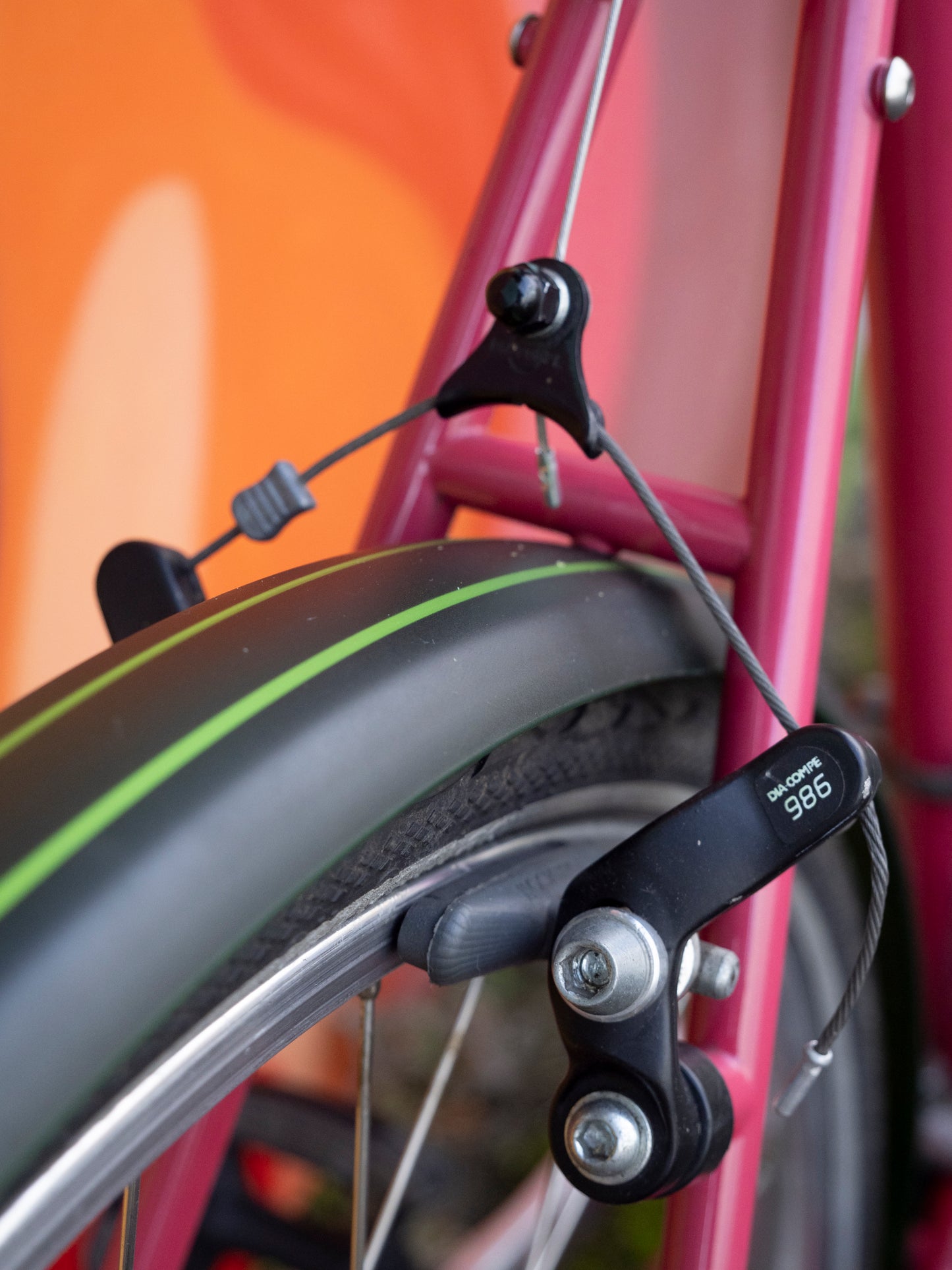 90s Rodriguez Road Commuter bike, Pink, 53cm/Medium