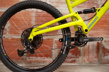 Diamondback Atroz 3 Full Suspension Mountain Bike, MD/44cm, Yellow