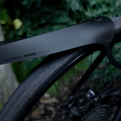 Ass Savers Win Wing 2 Gravel Rear Mudguard w/ Black Wishbone