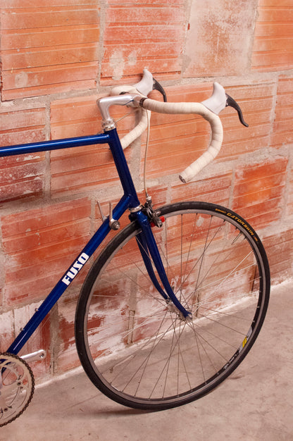Fuso FRX premium vintage road bike - 64 cm frame - metallic blue
