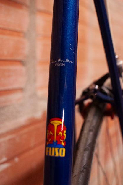 Fuso FRX premium vintage road bike - 64 cm frame - metallic blue