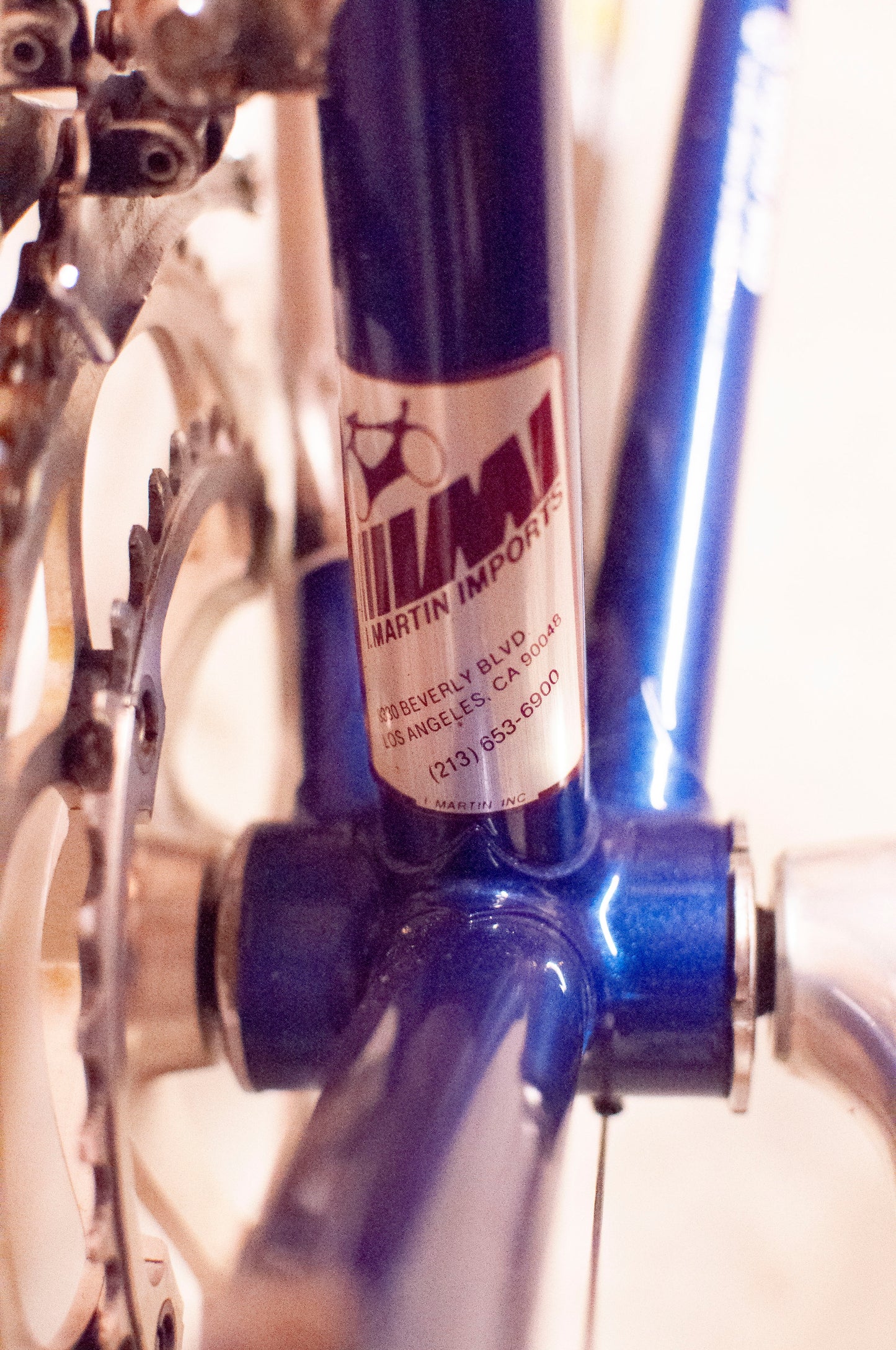 Fuso FRX premium vintage road bike - 64 cm frame - metallic blue