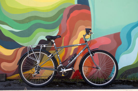 GT All Terra Timberline 90’s MTB, Speckled Grey, 42cm/Small