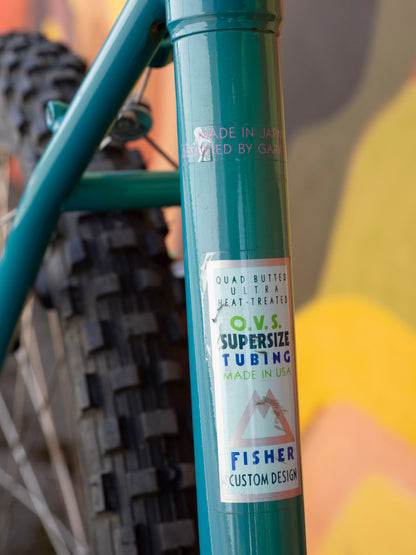 1990 Gary Fisher Paragon, all original, Teal, Blue & Pink, 47cm
